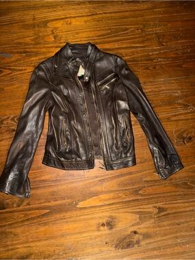 Adam Dark Brown Leather Jacket